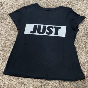 Girls size large Nike tee